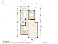 翠竹南里2室2厅1卫97.7㎡户型图