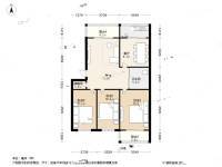 金源北里3室2厅1卫115.3㎡户型图