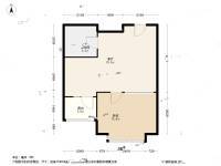 动力院景三期1室1厅1卫55㎡户型图