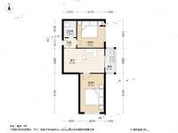 西沟小区2室1厅1卫63.9㎡户型图