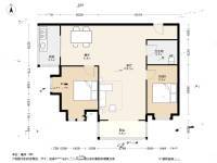 众益家园2室2厅1卫102.7㎡户型图
