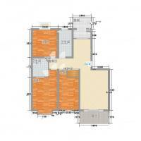 文彦山庄3室0厅0卫137㎡户型图