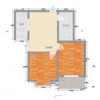 文彦山庄2室0厅0卫85㎡户型图