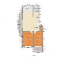 中德新家2室0厅0卫121㎡户型图