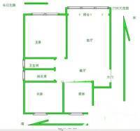 金海里2室2厅2卫93㎡户型图