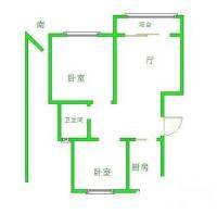 春城家园(新区)2室1厅1卫95㎡户型图