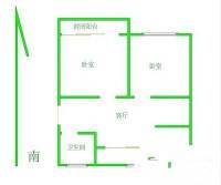 堵巷2室1厅1卫85㎡户型图