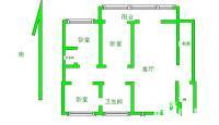 康桥丽景花园3室2厅2卫151㎡户型图