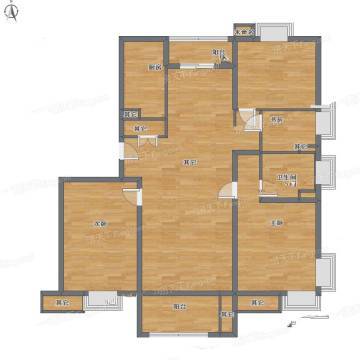 (待售)盛岸花园3房户型户型图