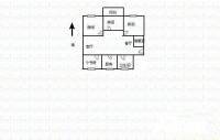 丰泽苑4室1厅1卫132㎡户型图