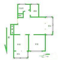 畅舜苑2室1厅1卫92㎡户型图