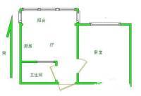 新乐苑小区1室1厅1卫65㎡户型图