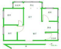 新联家园3室2厅2卫147㎡户型图