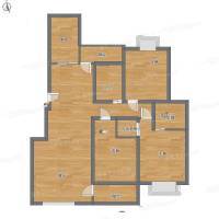 峰影新村3室1厅0卫137㎡户型图