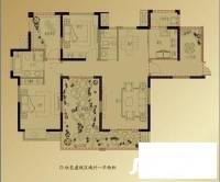 新都会4室2厅2卫148㎡户型图