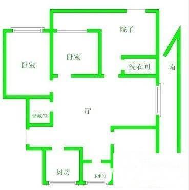 广益佳苑3室2厅2卫151㎡户型图