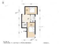 五爱家园2室2厅1卫70.2㎡户型图