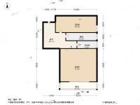 五爱家园2室1厅1卫71㎡户型图