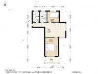 金星家园2室1厅1卫86.8㎡户型图