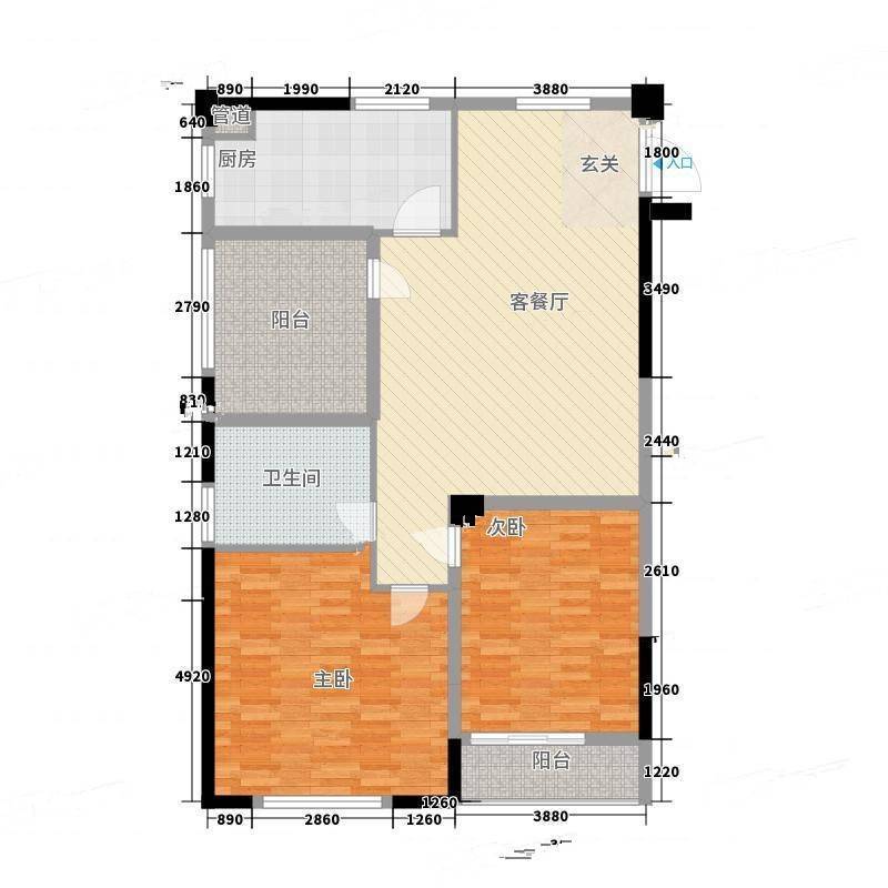 丽景佳苑2室0厅0卫150㎡户型图