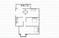 富安花园2室2厅1卫88㎡户型图