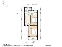 大箕山家园2室1厅1卫62㎡户型图