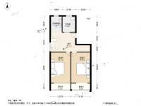 叙丰里2室2厅1卫81.5㎡户型图