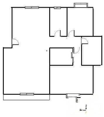 建飞花园二期3室2厅2卫142㎡户型图