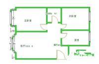 太行山路社区2室1厅1卫77㎡户型图