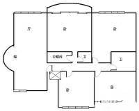 锦园南区4室3厅2卫246㎡户型图