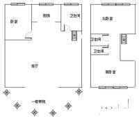 天泰馥香谷二期沁园3室2厅2卫186㎡户型图