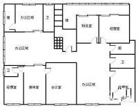 海同峰汇5室4厅3卫350㎡户型图