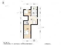 太清路社区2室1厅1卫82.1㎡户型图