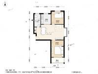 福岭嘉苑三期2室1厅1卫90.4㎡户型图