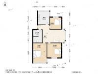 云溪小区3室2厅2卫120.3㎡户型图