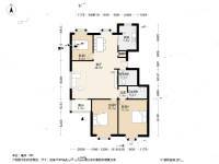 城建阳光山色3室2厅2卫137.8㎡户型图