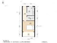 胶东路小区1室1厅1卫29.2㎡户型图