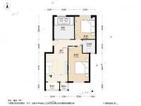 盛泰园2室1厅1卫93.9㎡户型图
