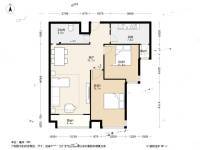 七星花园2室1厅1卫91.9㎡户型图