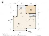 锦园南区2室2厅2卫112㎡户型图