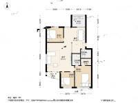 锦园南区3室2厅2卫128.8㎡户型图