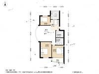 锦园南区3室2厅2卫118.1㎡户型图