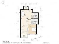 南京路小区(市南)2室1厅1卫125㎡户型图