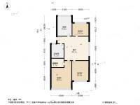 南京路小区(市南)3室1厅1卫112.7㎡户型图