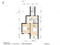 新昌路2室1厅1卫68.7㎡户型图