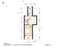新昌路1室1厅1卫49.3㎡户型图