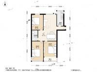 天泰新村3室1厅1卫109.6㎡户型图