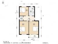 浙江路小区3室0厅1卫74.4㎡户型图