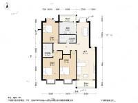 海信慧园3室2厅2卫152.8㎡户型图