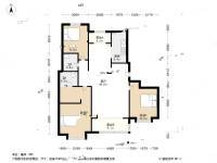 银丰唐郡紫薇园3室2厅2卫157㎡户型图